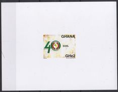 Ghana 2015 Scarce Proof EPREUVE DE LUXE Emission Commune Joint Issue CEDEAO ECOWAS 40 Ans 40 Years - Gemeinschaftsausgaben