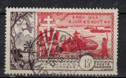 COMORES     N°  YVERT     PA 4       OBLITERE       ( O   2/34 ) - Airmail