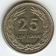 El Salvador 25 Centavos 1970 KM 139 - El Salvador