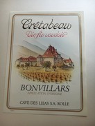 6327 - Crêtabeau Bonvillars Cave Des Lilas Suissw - Otros & Sin Clasificación