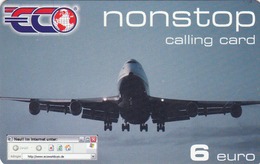 GERMANY PHONECARDS - ECO - Nonstop (Boeing 747) ,6€, Used - Avions