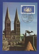 BRD 1987 Mi.Nr. 1329 , 1200 Jahre Erheb. Bremens Bischofsitz -Hagenbach Maximum Card - Erstausgabe Bonn 16.07.1987 - 1981-2000