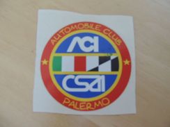 X Adesivo Stiker Etiqueta Tuning ACI CSAI - Placas De Rally