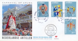 Netherlands Antilles 1969 FDC Carnival Of Aruba - Carnival