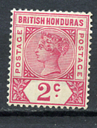 1891 -  BRITISH HONDURAS - Mi. Nr. 32 - LH -  (UP.70.24/25) - Honduras Británica (...-1970)