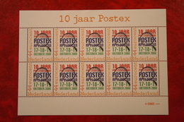 Sheet Postzegelshow 10 Jaar POSTEX 2008 POSTFRIS / MNH / ** Nederland / Netherlands - Francobolli Personalizzati