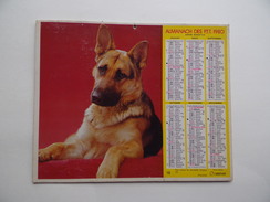 CALENDRIER P.T.T. POSTE POSTES 1980 ALMANACH CALENDAR KALENDER - Grand Format : 1971-80