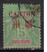 CANTON   N°  YVERT     5    ( 1 )   OBLITERE       ( O   2/34 ) - Used Stamps