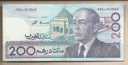 Marocco - Banconota Circolata Da 200 Dirhams - 1991 - Maroc