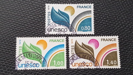 Timbres De Service N° 50 à 52  Avec Oblitèration Cachet à Date Du Conseil De L'Europe  TTB - Usati