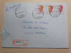 A Partir De POST 4 (4090) Le 21/06/88 Vers Namur. - Lettres & Documents