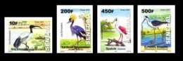 SENEGAL 2009 2011  BIRDS BIRD OISEAUX OISEAU ECHASSIERS IBIS GRUE IMPERFORATE IMPERFORATED IMPERF ND NON DENTELES MNH ** - Autres & Non Classés