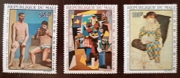 MALI Picasso, Peinture, Painting, Yvert PA 46/48 ** . MNH. - Picasso