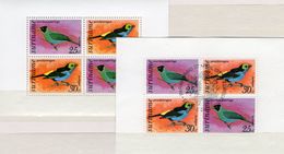 WWF Singvögel 1977 Surinam Block 18 **/o 11€ Vogelwelt Naschvogel Vogel Tangare Hoja Blocs Fauna M/s Sheet Bf Birds - Usati