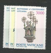 1987 MNH Vaticano, Vatikanstaat, Mi 913-5, Postfris - Unused Stamps