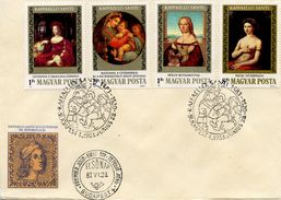 HUNGARY  -   1983 The 500th Anniversary Of The Birth Of Raphael, 1483-1520   FDC2933 - FDC