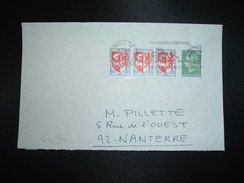 LETTRE TP M.DE CHEFFER 0,30 + AUCH 0,05 X3 OBL.MEC.8-1-1972 PARIS 12 NETTOYER, C'EST BIEN NE PAS SALIR, C'EST MIEUX - Posttarife