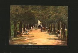 Allee Der Villa Borghese (nach Einem Gemälde Von Otto Dill)     / Druck, Entnommen Aus Zeitschrift /1924 - Bücherpakete