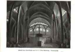 Modell Der Sternkirche (von Dr. Otto Bartning)  / Druck, Entnommen Aus Zeitschrift /1924 - Bücherpakete