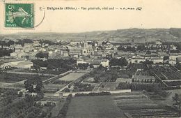 - Dpts Div.-ref-WW814- Rhone - Brignais - Vue Generale - Cote Sud - - Brignais