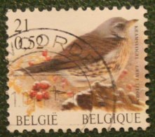 Bird Vogel Oiseau Pajaro Buzin 21 Fr / 0.52 Mi 3037 Y 2001 Used/gebruikt/oblitere BELGIE / BELGIEN / BELGIUM / Belgique - Used Stamps