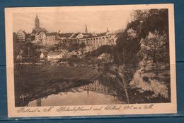 Rottweil 1928  - Panorama -  Per Roma (italia) - Rottweil