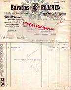 02- SAINT ERME-FACTURE BARATTES BOUCHER-FABRIQUE APPAREILS LAITERIE CIDRERIE-TONNELLERIE-1934- BARRATTE FROMAGERIE - Electricité & Gaz