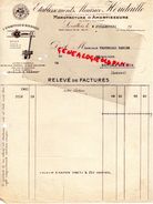 92- LEVALLOIS-PERRET- FACTURE ETS. MAURICE HOUDAILLE- MANUFACTURE AMORTISSEURS-AUTOMOBILE- AUTO- 1931 - Auto's