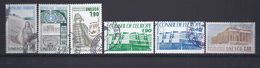 France - 1985-1987 - Service - Lot De 6 Timbres Oblitérés - Oblitérés