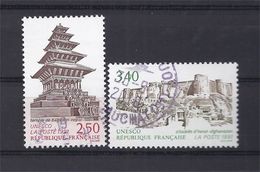 France - 1991 - Service - Lot De 2 Timbres Oblitérés - Oblitérés