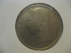 5 Fr 1958 BELGIUM Belgique Coin - 5 Francs