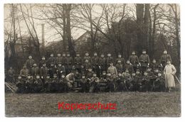Deutsche Soldaten, IR 168, Bad Orb 1915 Nach Langel Bei Hungen - Oorlog 1914-18