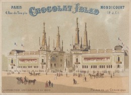Chromos - Paris Exposition Universelle 1900 - Publicité Chocolat Ibled Mondicourt - Palais De La Céramique - Ibled
