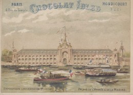 Chromos - Paris Exposition Universelle 1900 - Publicité Chocolat Ibled Mondicourt - Palais De L'Armée Et De La Marine - Ibled