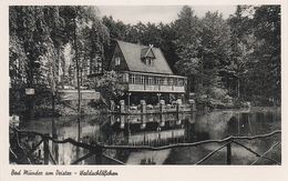 AK Bad Münder Deister Waldschlößchen Cafe Gasthof Restaurant A Coppenbrügge Hameln Pyrmont Elze Hildesheim Hannover - Hameln (Pyrmont)