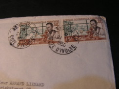 Elfembeinküste Cv. 1956 - Lettres & Documents