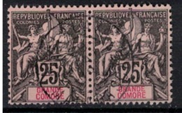 GRANDE COMORE   N°  YVERT   8 X 2    (1)        OBLITERE       ( O   2/35 ) - Used Stamps