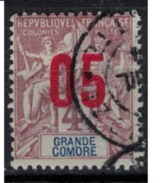 GRANDE COMORE   N°  YVERT   21   ( 4 )    OBLITERE       ( O   2/35 ) - Gebraucht