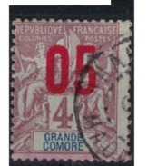 GRANDE COMORE   N°  YVERT   21   ( 6 )    OBLITERE       ( O   2/35 ) - Gebraucht