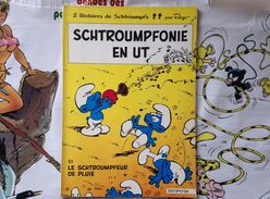 BD Les Schtroumphs - Schtroumphonie En Ut - Peyo - Publicité (1972) - Schtroumpfs, Les