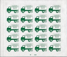 Australia 1968 Melbourne Mailing Service (in Use During A Postal Strike) 10c Sheet Of 20 - Werbemarken, Vignetten