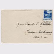 LIECHTENSTEIN 1935 MAILED COVER TO GERMANY - Lettres & Documents