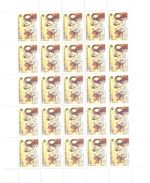 1996. Uzbekistan,  Goats, 7 Sheets Of 25v, Mint/** - Oezbekistan