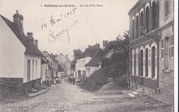 Carte 1915 AUBIGNY EN ARTOIS / LA RUE D'EN HAUT - Aubigny En Artois