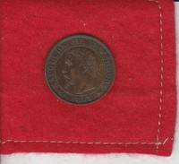 Napoléon III . 5  Centimes  1857 A.  Second  Empire  ..état TTB - 5 Centimes