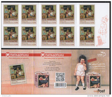 Greece 2014 > Memorable Advertisements , Foods , Cookies > Self-adhesive Stamps > Booklet New MNH ** - Ongebruikt