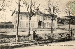 CPA - RILLIEUX-la-PAPE (69) - Aspect De L'Ecole Communale En 1905 - Rillieux La Pape