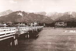 Marina Di Massa - REAL PHOTO (12,0 X 18,0 Cm) - Veduta Con Le Alpi Apuane - Italia - Massa