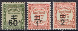 DO 6016 FRANKRIJK SCHARNIER TAXE YVERT NR 52/54 ZIE SCAN - 1859-1959 Mint/hinged