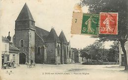 Delcampe - Réf : A-18 Pie Tre-2323 : DUN SUR AURON. EGLISE - Dun-sur-Auron